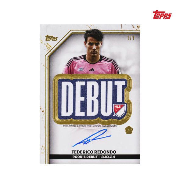 2024 Topps Finest MLS Soccer Hobby Box