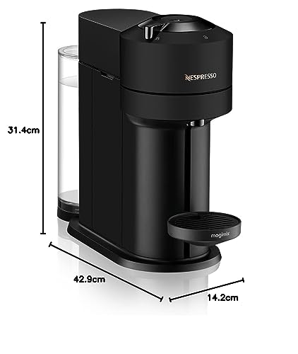 Nespresso Vertuo Next ENV120.BM – Capsule Coffee Maker (5 Sizes) with Centrifusion & Smart Connectivity, Matt Black - Image 4