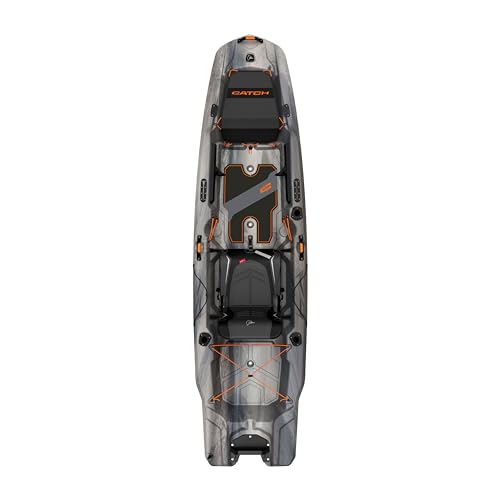 Pelican Catch Mode 110 Premium Angler Kayak – 10 ft 8 in Sit-On-Top with ERGOBOOST™ Seat & Tunnel Hull (Granite) - Image 5