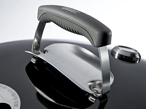 Weber Original Kettle Premium Charcoal Grill – 22-Inch Black BBQ with Hinged Cooking Grate, One-Touch Cleaning System, Heat Retention Lid, and Built-In Thermometer - Image 27