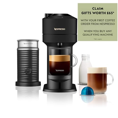 Nespresso Vertuo Next ENV120.BM – Capsule Coffee Maker (5 Sizes) with Centrifusion & Smart Connectivity, Matt Black - Image 5