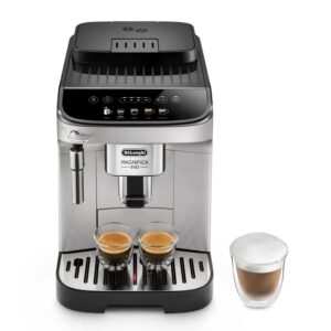 De’Longhi Magnifica Evo ECAM292.33.SB – Bean-to-Cup Coffee & Cappuccino Maker with LatteCrema System, Silver
