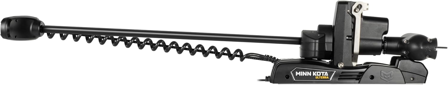 Minn Kota 1358503 Ulterra Quest 90/115 lb Thrust Brushless Bow-Mount Trolling Motor with Spot-Lock®, MEGA Side Imaging®, Wireless Remote, 72″ Shaft, Freshwater - Image 2