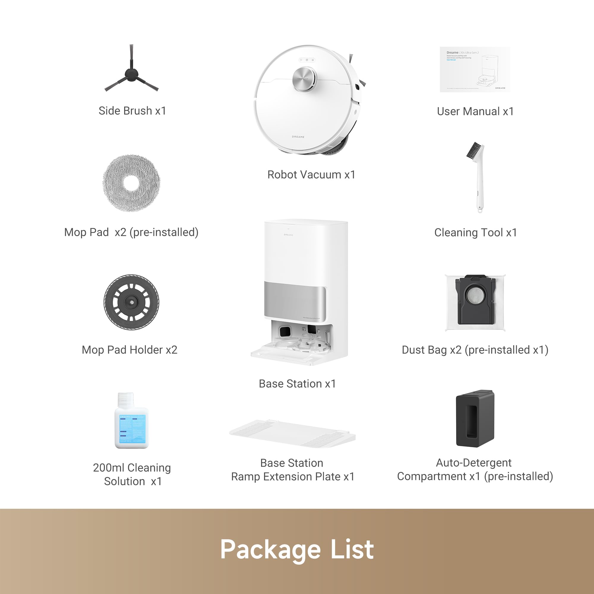 Dreame L10s Ultra Gen 2 Robot Vacuum and Mop – 10,000Pa Suction, Smart MopExtend, AI Pathfinding, Auto-Cleaning & Drying, Self-Empty Base, Pet & Carpet Optimized - Image 15