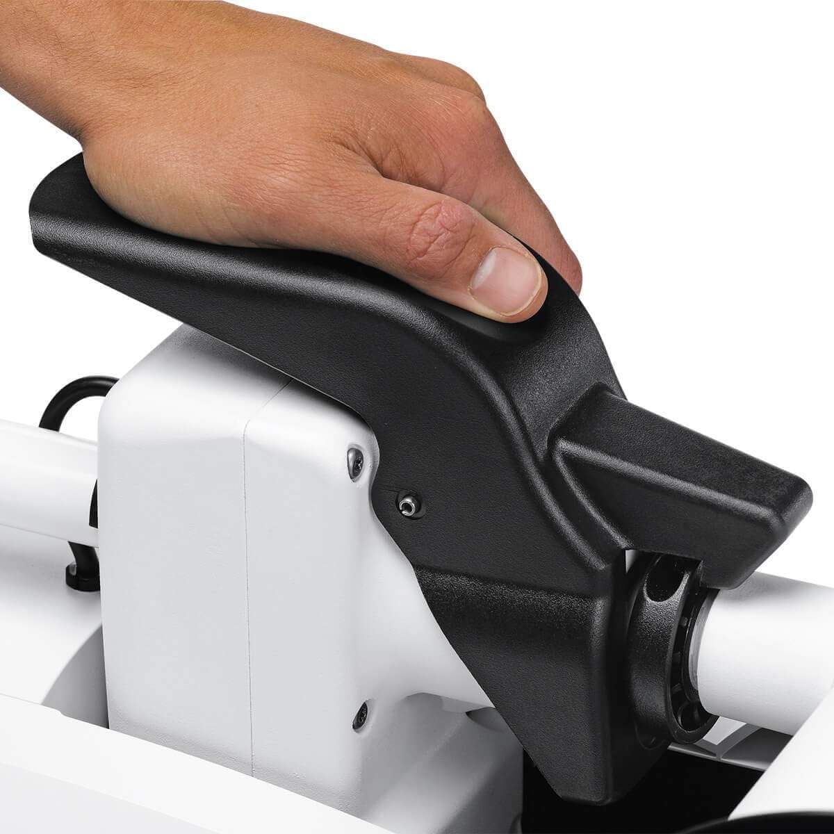 Minn Kota 1363585 Riptide PowerDrive 70 lb Thrust Bow-Mount Trolling Motor with Micro Remote, 54″ Shaft, Saltwater - Image 3