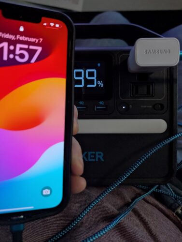 Anker 521 Portable Power Station 256Wh – LiFePO4 Battery | 300W AC Output (600W Surge) | 60W USB-C PD, 6 Ports, Solar-Compatible PowerHouse for Camping, Emergency, Travel & Outdoor Use photo review