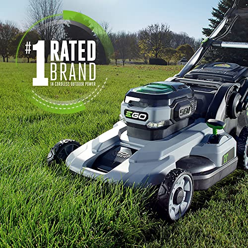 EGO POWER+ 21” Cordless Electric Lawn Mower with 56V 6.0Ah Battery & 320W Charger – 6.0 ft-lbs Torque, Up to 55 Min Runtime, 7-Position Cutting, 3-in-1 Mulch/Bag/Side Discharge (LM2114) - Image 5