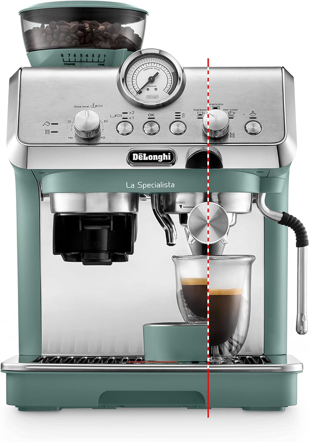 De’Longhi La Specialista Metal EC9155.MB – Barista-Style Pump Espresso & Cappuccino Machine with Sensor Grinder, 1450 W, Metal Black - Image 41