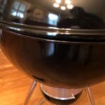 Weber Original Kettle Premium Charcoal Grill – 22-Inch Black BBQ with Hinged Cooking Grate, One-Touch Cleaning System, Heat Retention Lid, and Built-In Thermometer photo review