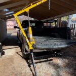 MAXXHAUL 70238 Hitch-Mounted Hydraulic Truck Crane – 1000 lb (454 kg) Capacity, Swivel Lift Arm, Adjustable Boom (500/750/1000 lb) photo review