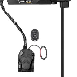 Minn Kota 1368902 Ultrex Quest 90/115 lb Thrust Brushless Bow-Mount Trolling Motor with Dual Spectrum CHIRP Sonar, Micro Remote, 60″ Shaft, Freshwater