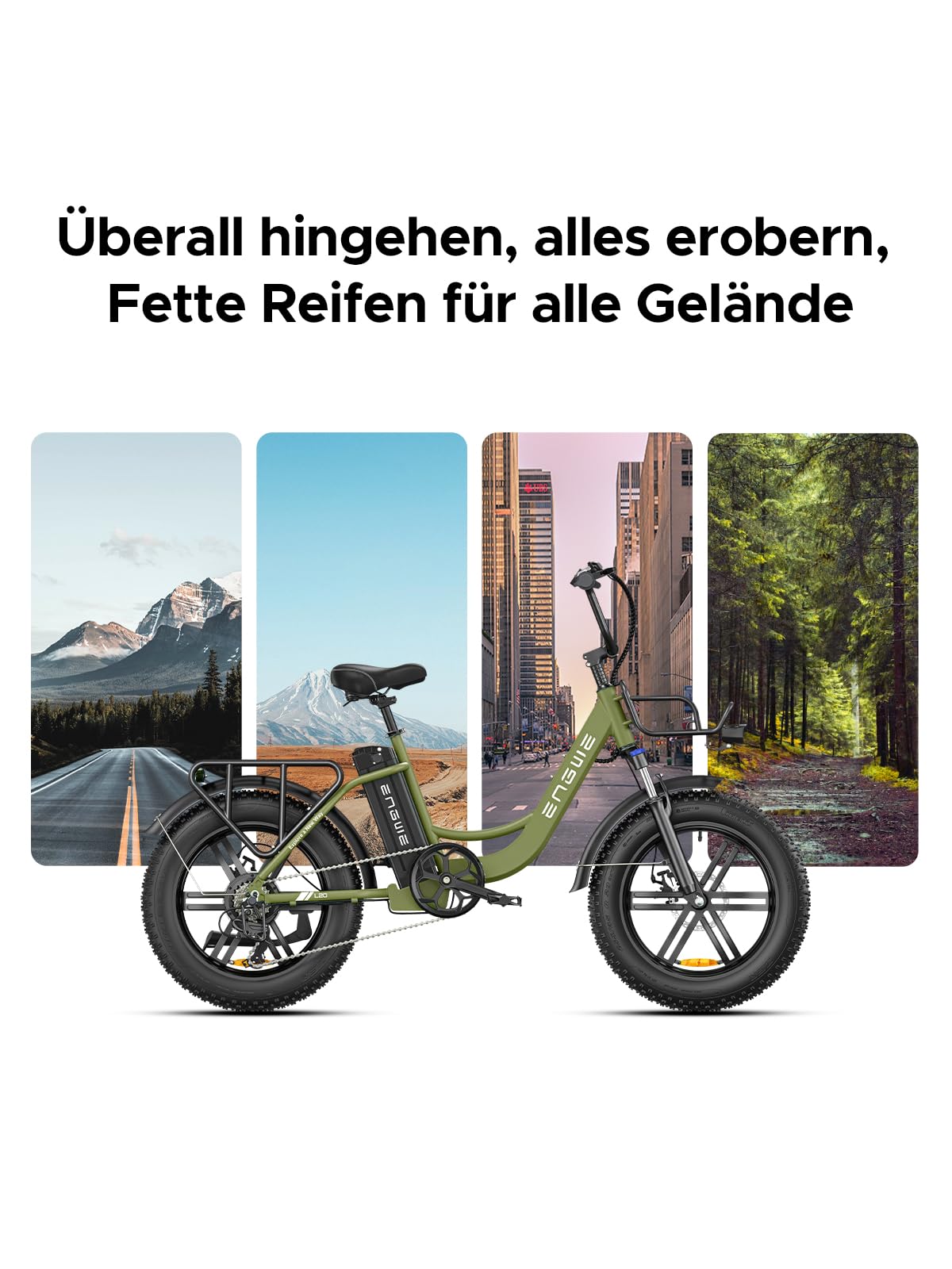 ENGWE L20 BOOST 20″ / 508 mm Fat-Tyre E-Bike – 250 W Motor, 48 V 13 Ah Battery, 75 Nm Torque, 150 km / 93 mi Range - Image 19