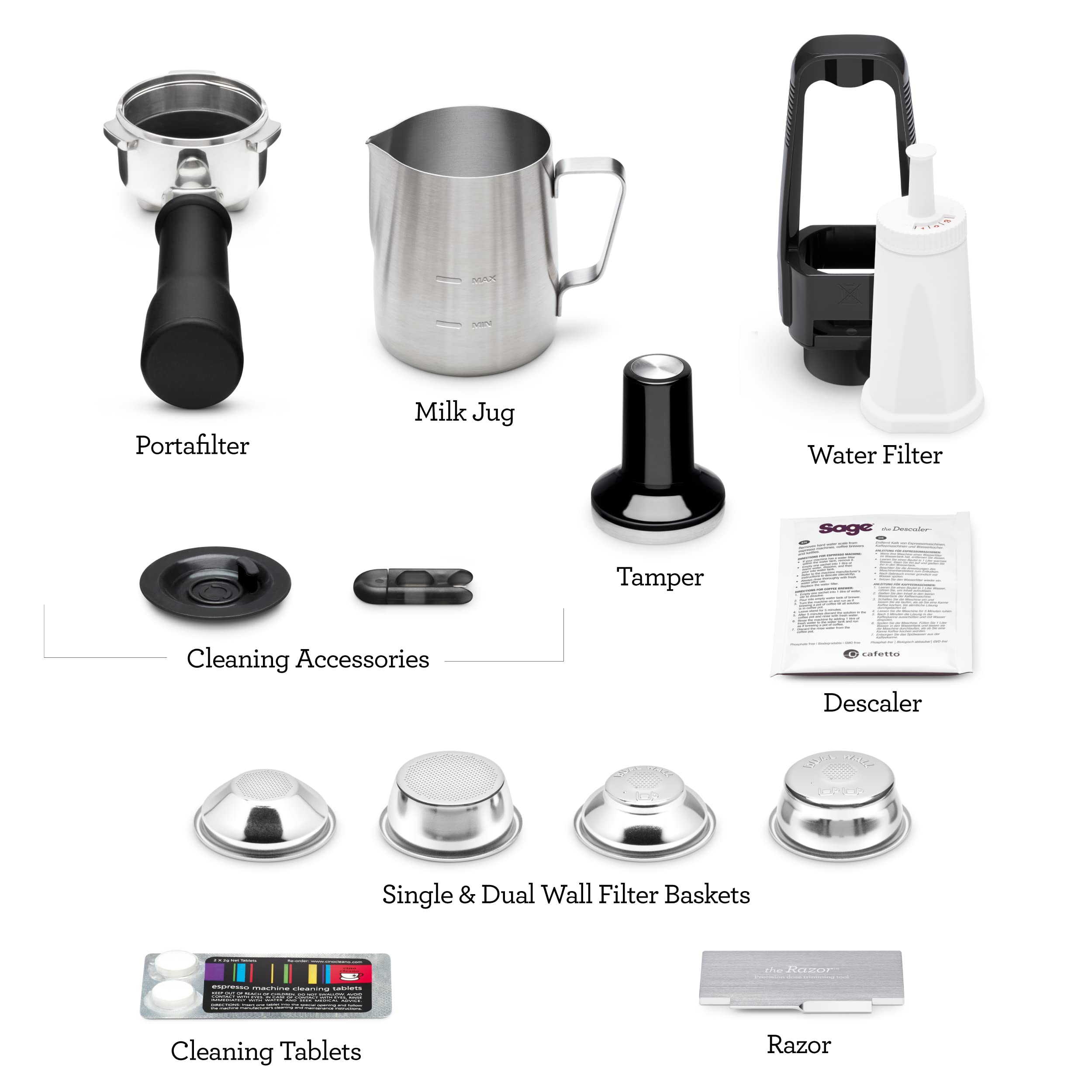 Sage Bambino Plus – Compact ThermoJet Espresso Machine with Auto Milk Frother, Black Truffle - Image 8