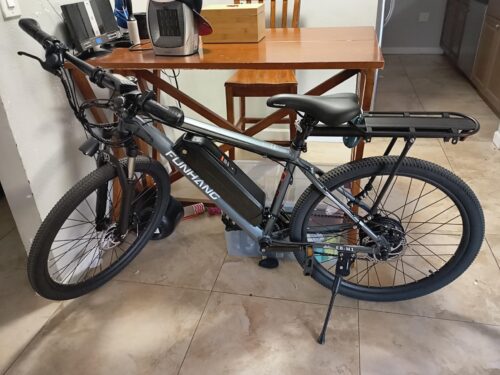 Funhang EB-M1 26″ Electric Mountain Bike – 500 W (1 000 W peak) motor, 48 V 374 Wh removable battery, 35 km h⁻¹ top-speed, up to 80 km range photo review