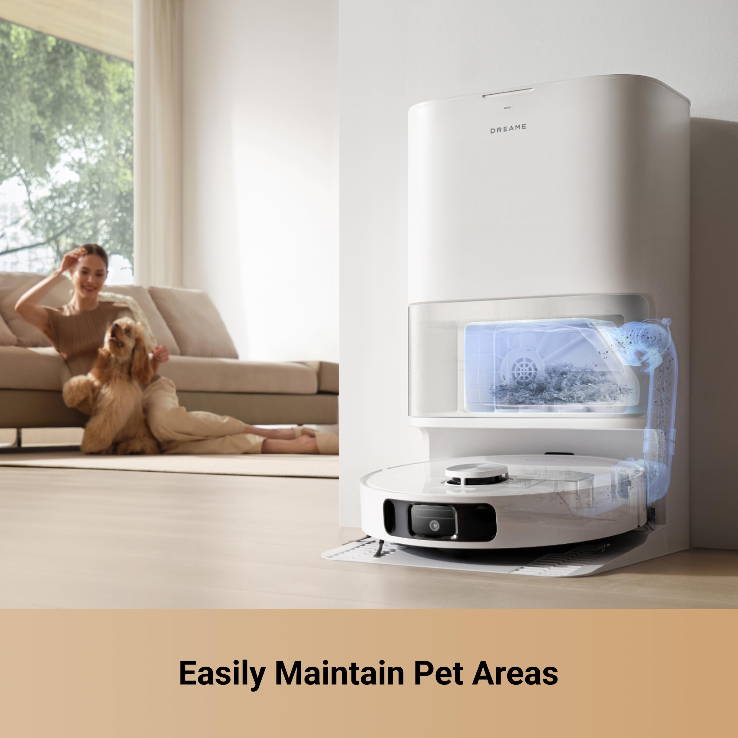 Dreame L10s Ultra Gen 2 Robot Vacuum and Mop – 10,000Pa Suction, Smart MopExtend, AI Pathfinding, Auto-Cleaning & Drying, Self-Empty Base, Pet & Carpet Optimized - Image 14