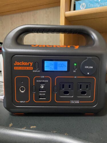 Jackery Explorer 300 Portable Power Station – 293Wh Lithium Battery Backup, 300W AC Output, Solar Generator Compatible, Fast Recharge via USB-C & Wall, Ideal for Camping, Travel & Emergency Power photo review