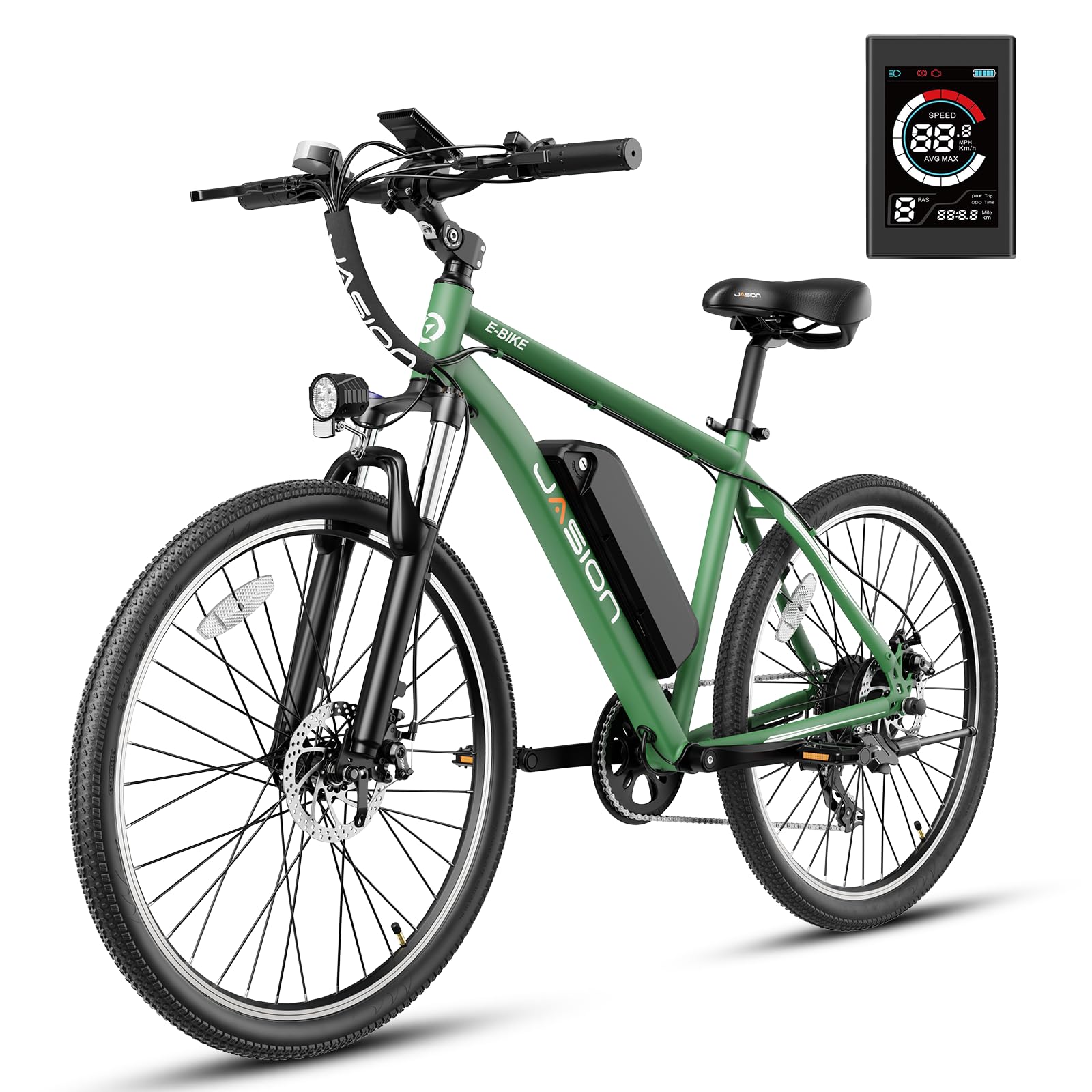 Jasion EB5 26″ / 66 cm Electric Bike – 350 W Motor, Removable 36 V Battery, 40 mi / 64 km Range - Image 2