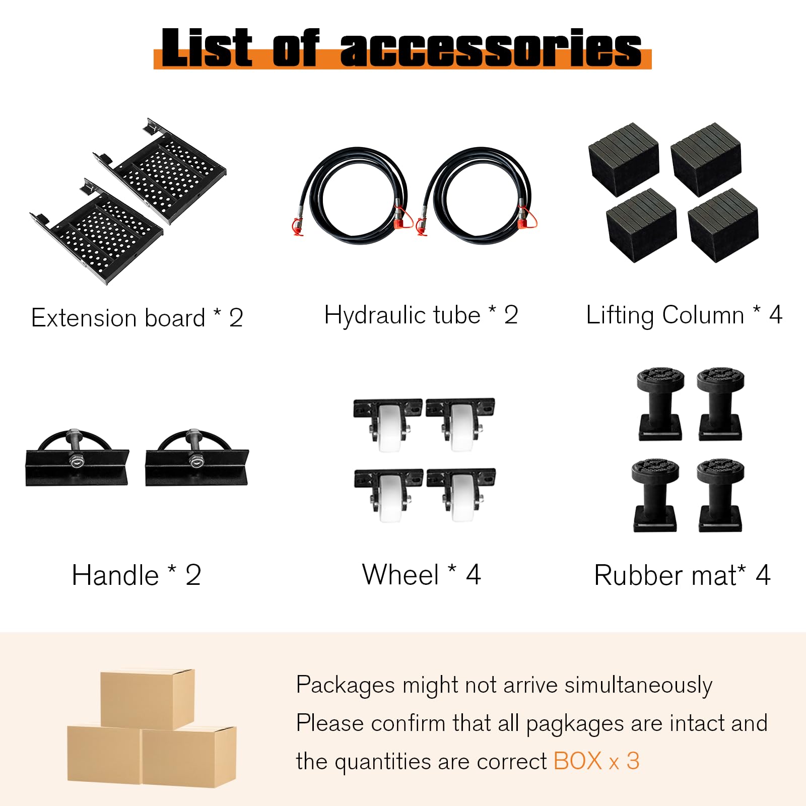 Albott 7000 lb (3200 kg) Portable Car Lift – Heavy-Duty Scissor Jack for Home Garage & Shop, 28″ / 71 cm Max Lift Height – Universal Fit, Steel Frame, Wheeled, Foldable - Image 8