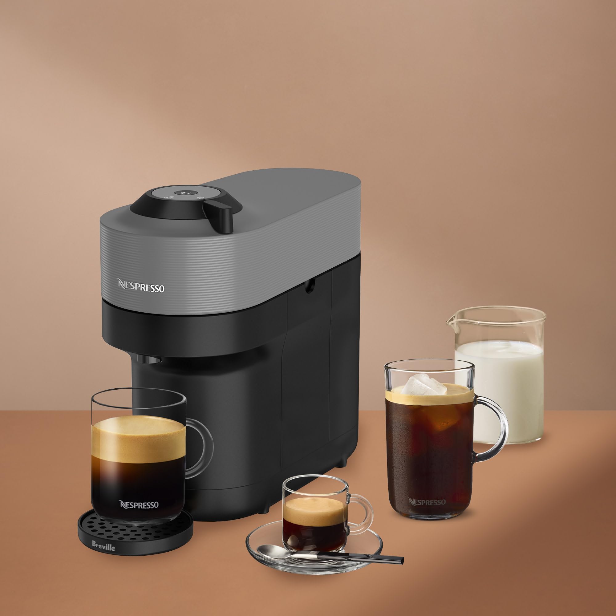 Nespresso Vertuo Pop+ Coffee & Espresso Maker by Breville – Coconut White | 5 Brew Sizes, 0.74L Removable Tank, Compact & Sustainable Design - Image 36
