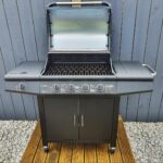 CosmoGrill Pro Deluxe 4+1 Gas Barbecue Grill – 5 Burner Outdoor BBQ with Side Burner, Warming Rack, Thermometer – Large Family Garden Grill (Model 93411) photo review