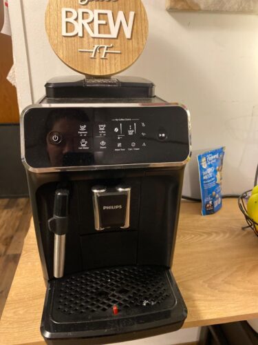 Philips Series 2200 Fully Automatic Espresso Machine with Milk Frother – EP2220/10, Ceramic Grinder, Matt Black photo review