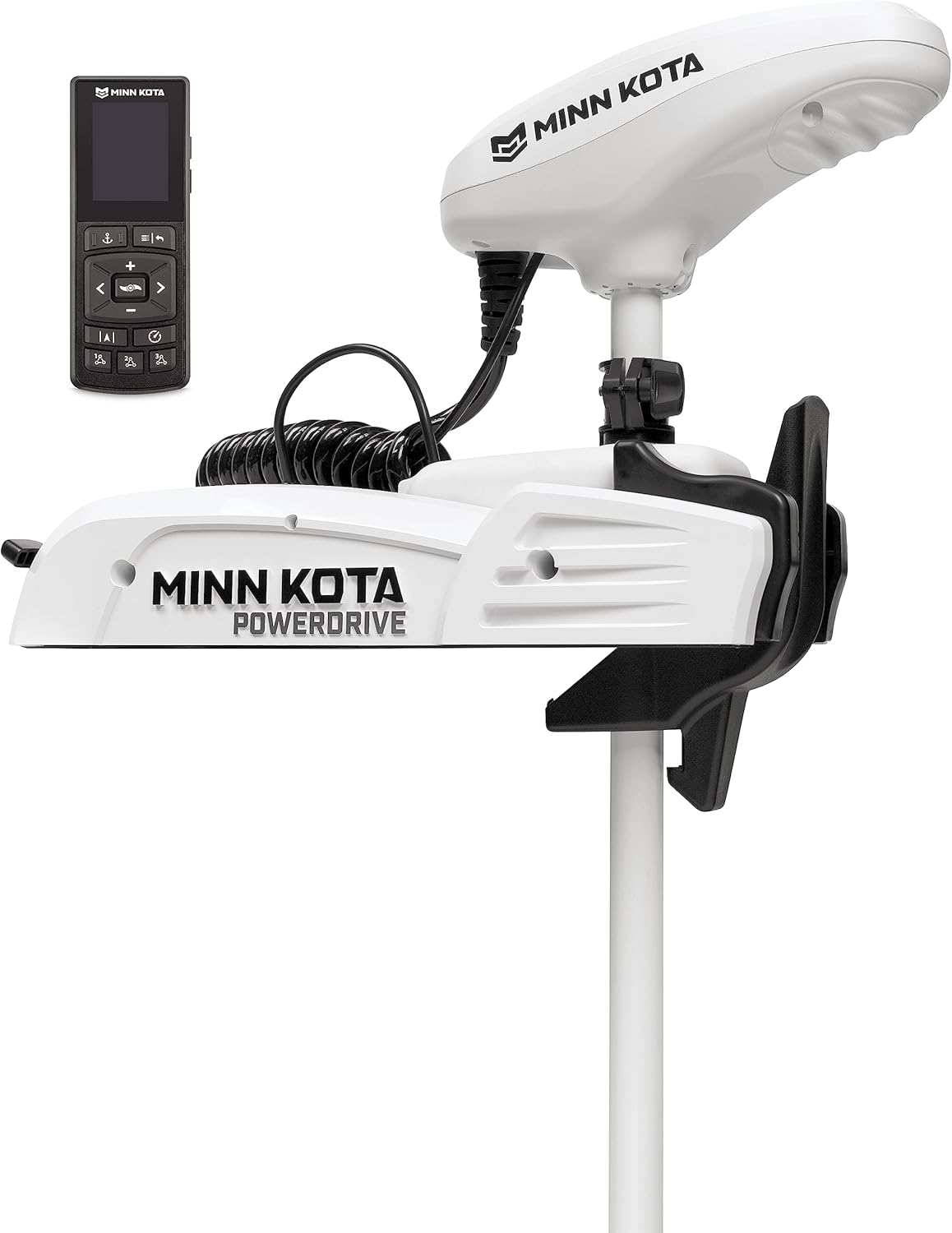 Minn Kota 1363576 Riptide PowerDrive 55 lb Thrust Bow-Mount Trolling Motor with Wireless Remote, 54″ Shaft, Saltwater - Image 2