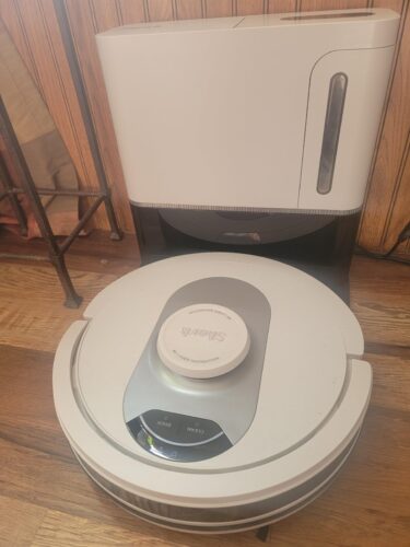 Shark AI Ultra Robot Vacuum – Self-Emptying, Smart Mapping, Matrix Clean, 60-Day XL Base, Pet Hair Pickup, Voice/App Control, LiDAR Navigation for Carpet & Hard Floors photo review