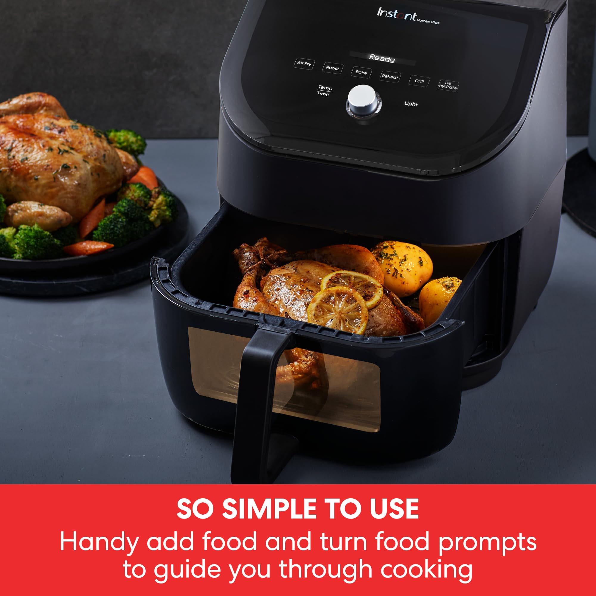 Instant Pot VersaZone Dual Air Fryer 8.5L – Double Basket with Divider, 8-in-1 Smart Cooking, Energy Saving, Easy Clean, Black Stainless Steel - Image 35