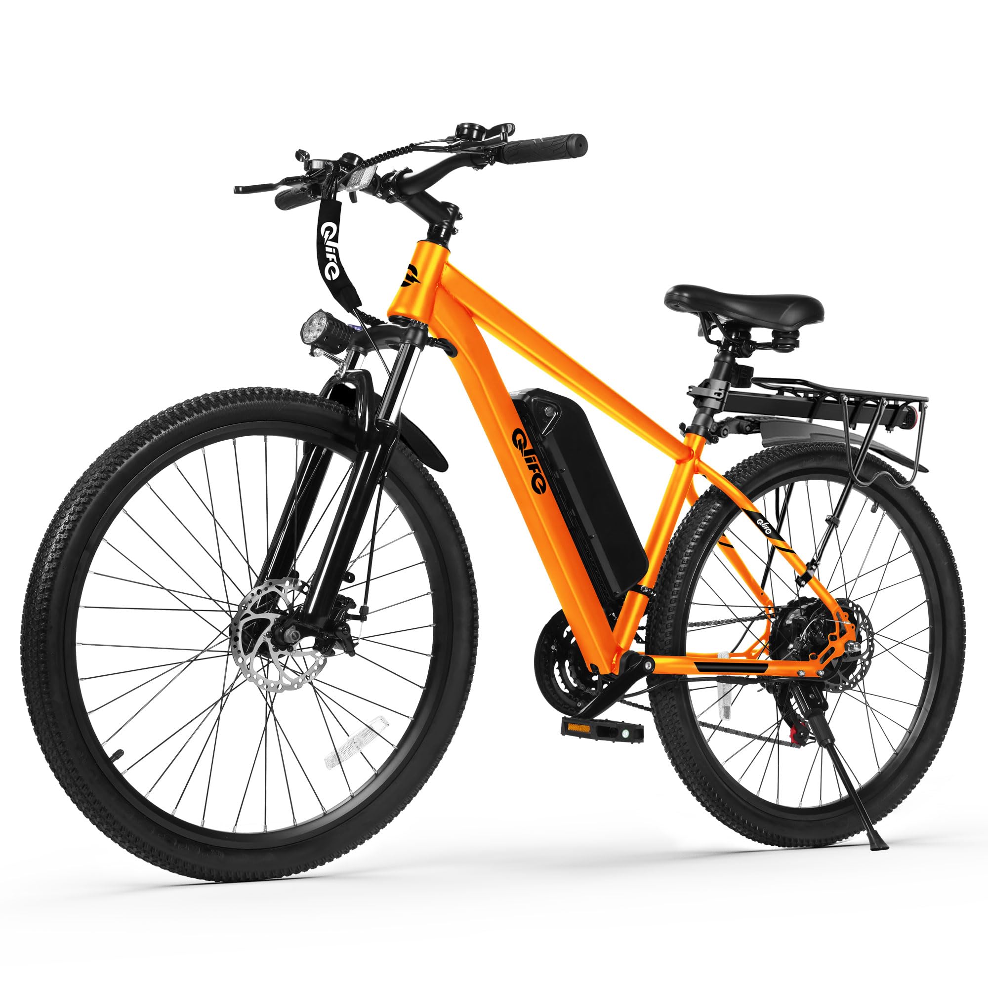 Racer Electric Bike for Adults - 21-Speed Mountain Lightweight Ebike with Peak 750W 22MPH Brushless Motor, 375Wh Removable Battery, 26X2.1 Tire Step Over E-MTB, Up to 40 Miles - Image 14
