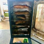 Masterbuilt 30-Inch Digital Electric Vertical Smoker – 710 Sq In Cooking Area, Side Wood Chip Loader, Digital Controls, Chrome Racks & Leg Kit – Model MB20070421, Black photo review