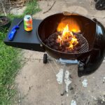 Weber Original Kettle Premium Charcoal Grill – 22-Inch Black BBQ with Hinged Cooking Grate, One-Touch Cleaning System, Heat Retention Lid, and Built-In Thermometer photo review