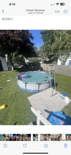 Bestway Steel Pro MAX 12ft (3.66m) x 30in (76cm) Round Above Ground Swimming Pool Set with Filter Pump – 6,473L Capacity – Durable Metal Frame Family Outdoor Pool – Gray photo review