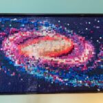 LEGO Art The Milky Way Galaxy 31212 – Space-Themed 3D Wall Art Building Set for Adults, 5-Panel Astronomy Display with Famous Celestial Features, 3,091 Pieces – Creative Gift for Space Lovers photo review