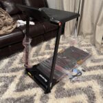 Hccsport 3-in-1 Under Desk Treadmill with Incline & Removable Desk – 3.5 HP Foldable Walking Pad, 0.6–8 MPH, 42.5″×16.5″ Belt, Wristband Remote photo review