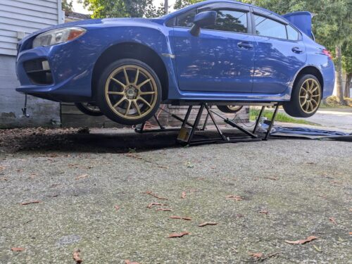 QuickJack 5000TL Portable Car Lift – 5,000 lb / 2,268 kg ALI Certified Capacity, 110V Power, 24" / 61 cm Lift Height, Low-Profile Design for Garage & Shop Use photo review