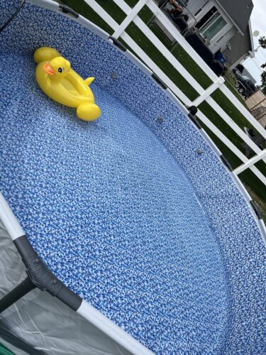 Bestway Steel Pro MAX 12ft (3.66m) x 30in (76cm) Round Above Ground Swimming Pool Set with Filter Pump – 6,473L Capacity – Durable Metal Frame Family Outdoor Pool – Gray photo review