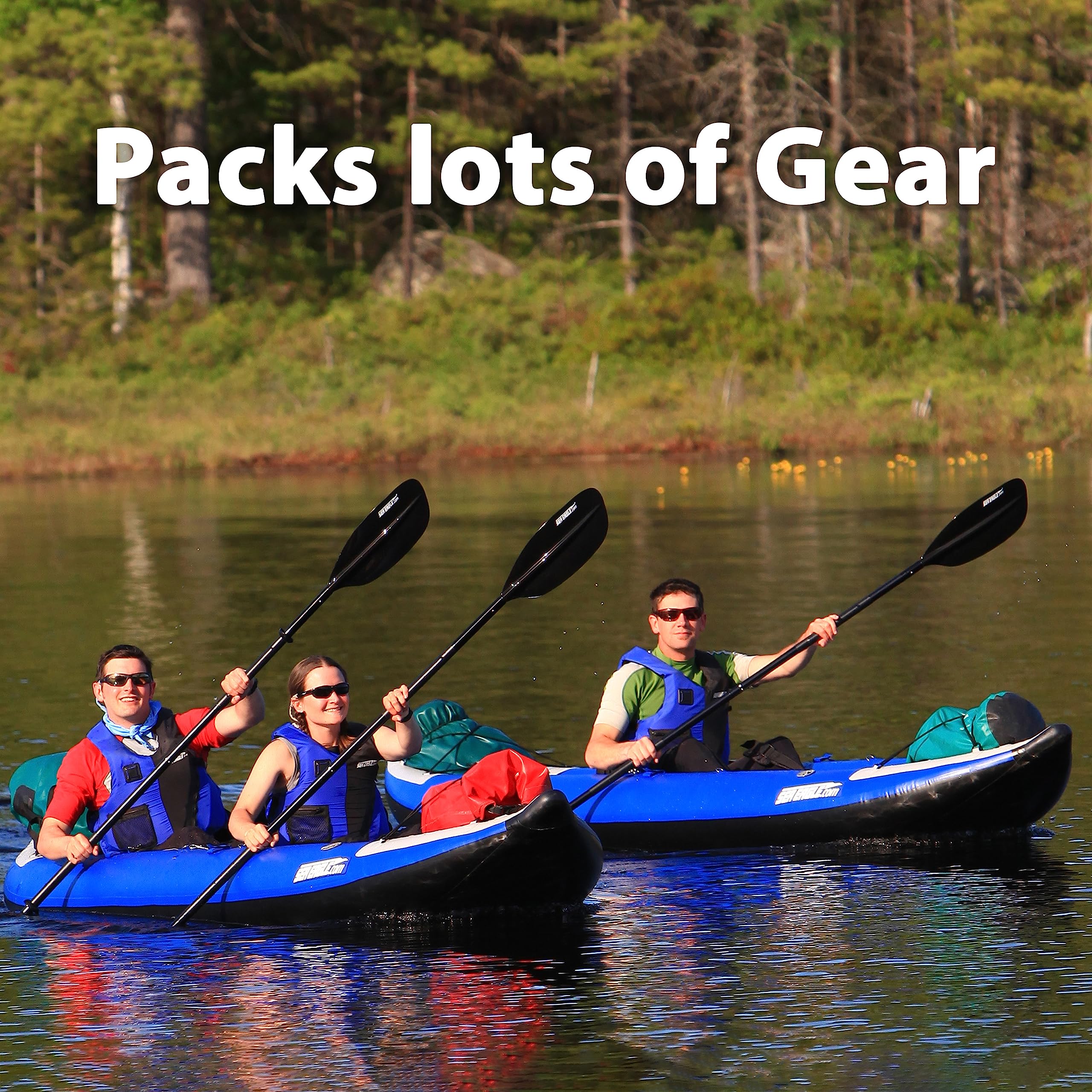 Sea Eagle 380X 12’6″ Explorer Inflatable Kayak – Self-Bailing, Drop-Stitch Floor, Removable Skeg, Whitewater & Touring - Image 33