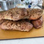 Masterbuilt 30-Inch Digital Electric Vertical Smoker – 710 Sq In Cooking Area, Side Wood Chip Loader, Digital Controls, Chrome Racks & Leg Kit – Model MB20070421, Black photo review