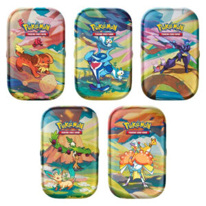 Pokemon - Scarlet & Violet - Vibrant Paldea - Mini Tin - Bundle of 5