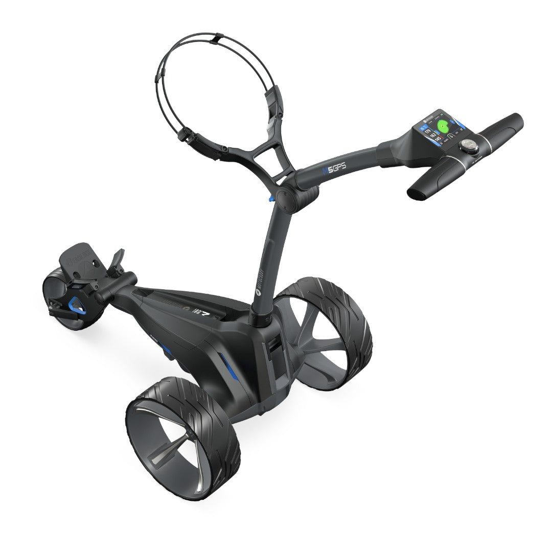 Motocaddy 2025 M5 GPS Electric Golf Trolley | 18 Hole Lithium Battery