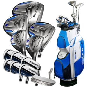 Cobra Fly XL 13-Piece Cart Bag Package Set - Steel - Regular