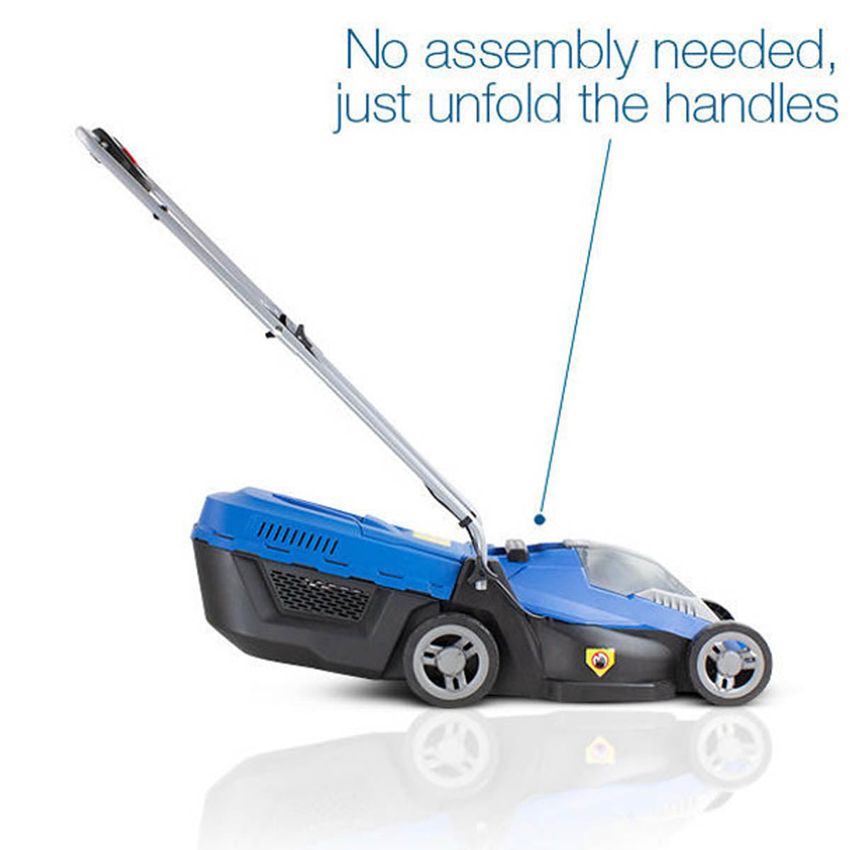 Hyundai HYM40LI330P 40V Cordless Lawnmower Rear Roller 32cm With 1 x 2.5Ah Battery Powered & Charger