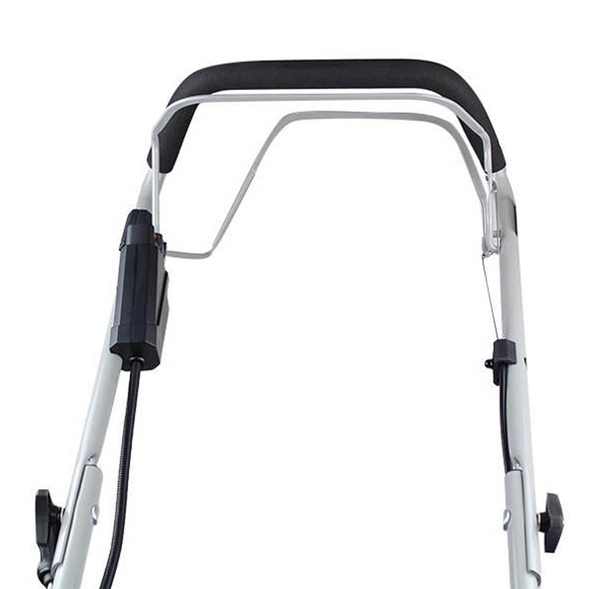 Hyundai HYM430SPE 42cm Self-Propelled Petrol Lawnmower 139cc Engine Electric Start, Rear Discharge & Mulching